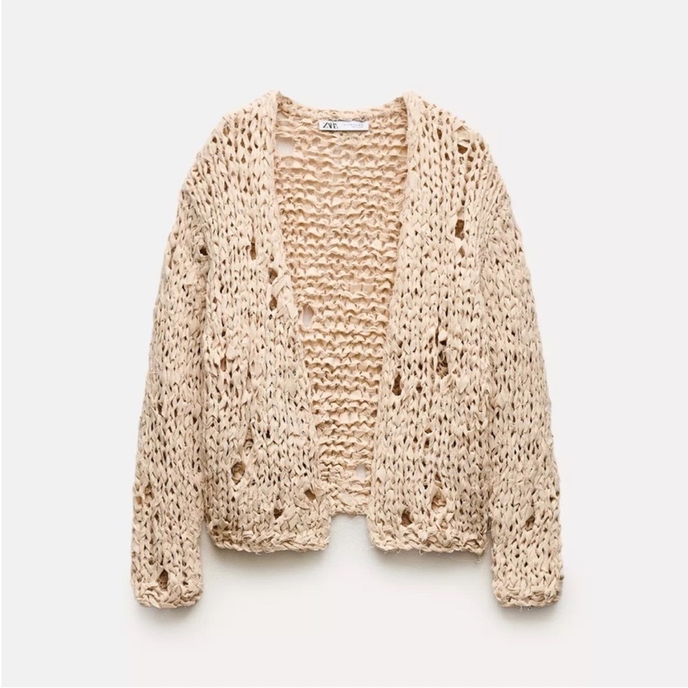 NEW Zara linen blend ribbon knit  size XS/S 
🚨FIRM PRiCE - Picture 10 of 11